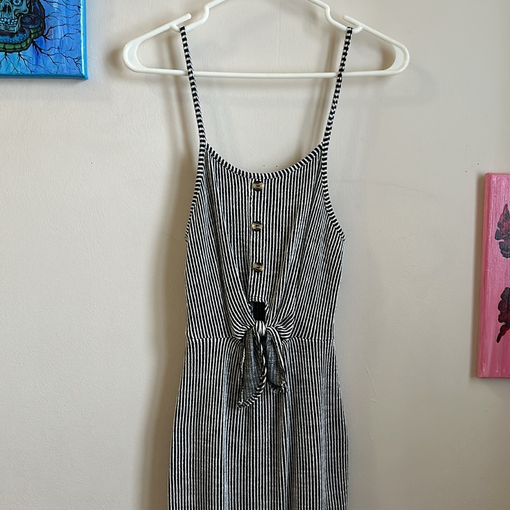 Striped Midi Dress